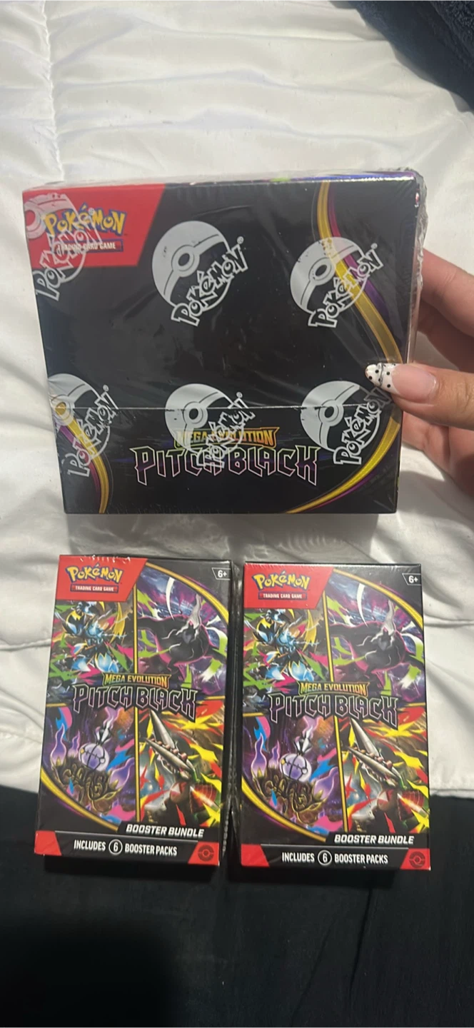 Pokemon Pitch Black Booster Bundle and Booster Box Set