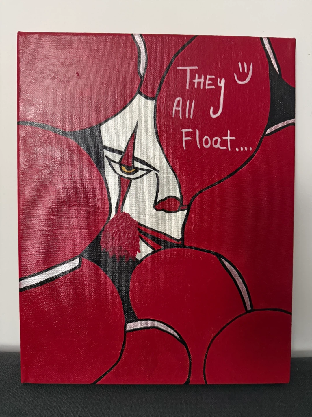 It Pennywise Canvas Painting 11x14