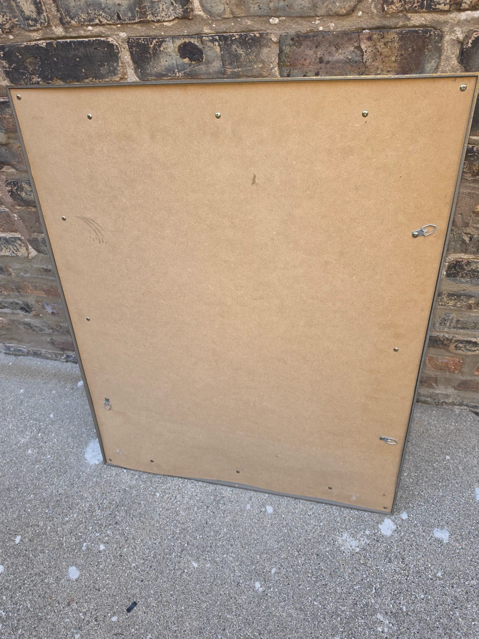 Silver Wall Mirror with Decorative Rope Frame - photo 2