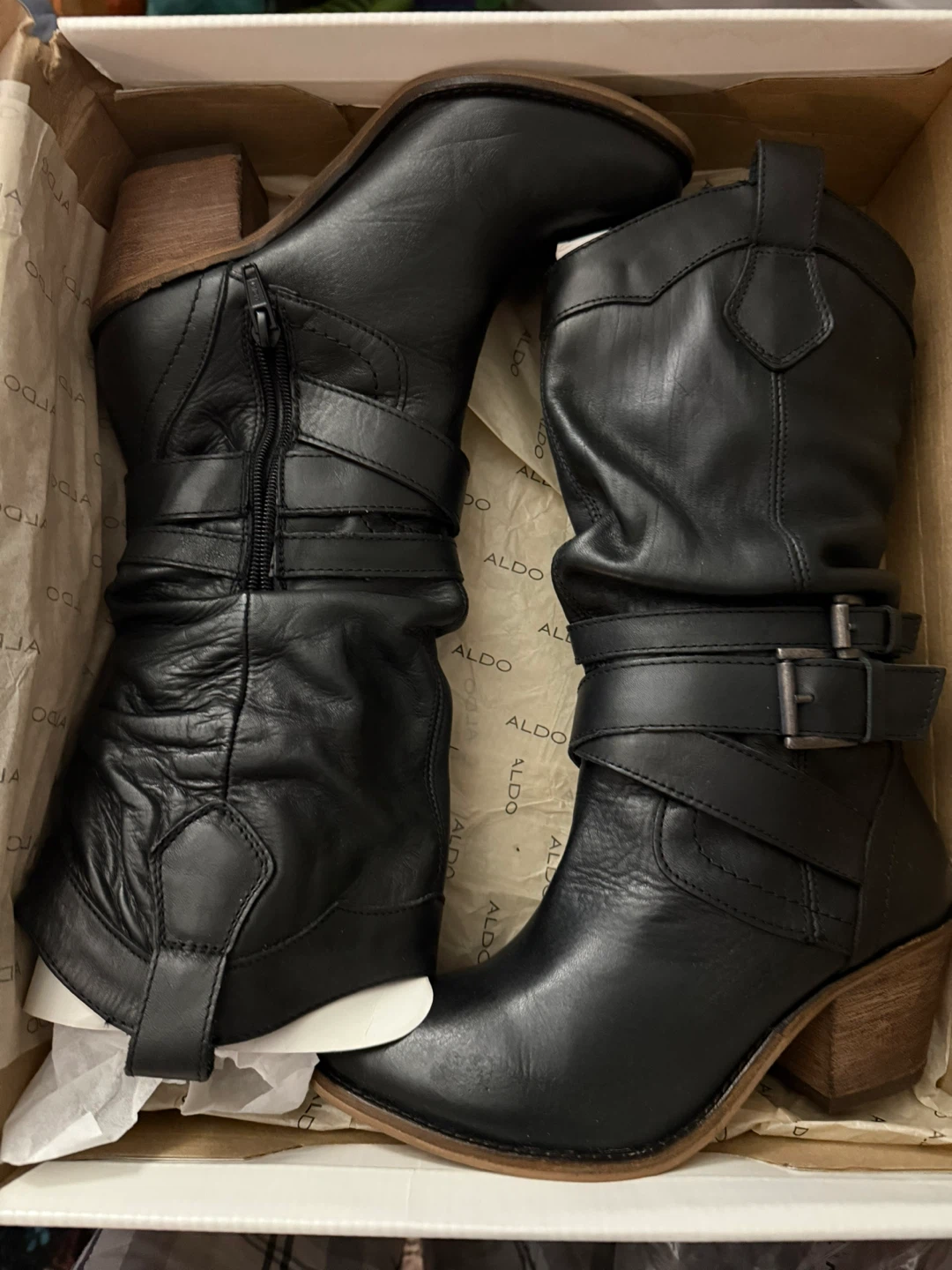 Aldo Kalynn Boots Black