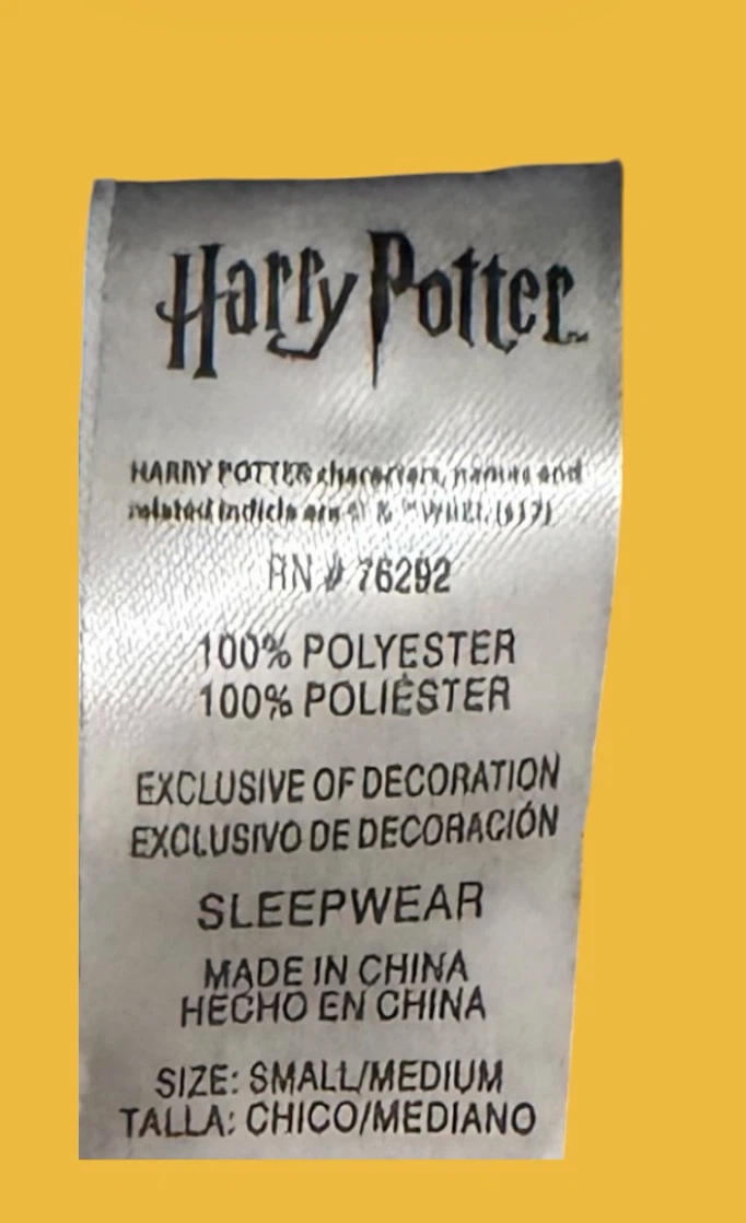 Harry Potter Gryffindor Pajamas - photo 4