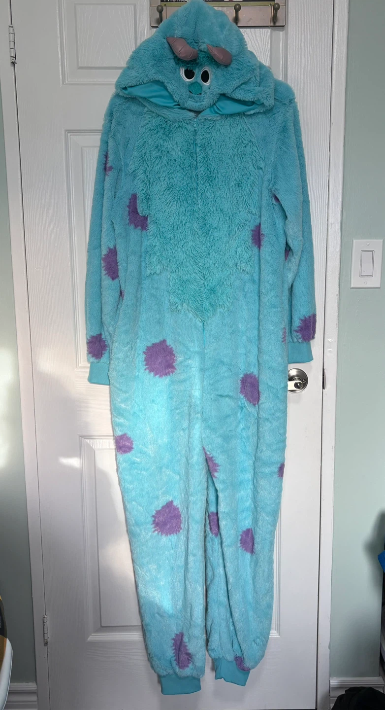 Adult Sulley Jumpsuit Costume