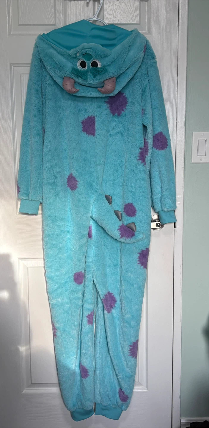 Adult Sulley Jumpsuit Costume - photo 2