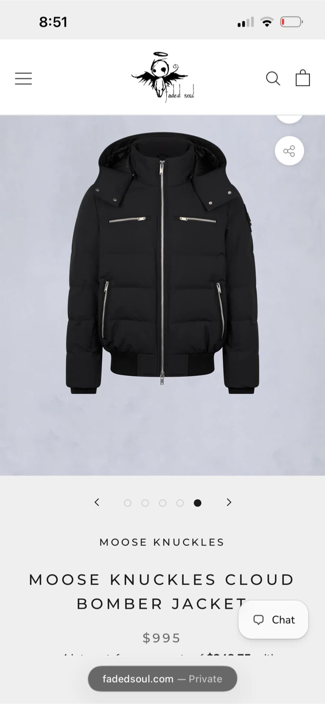Moose Knuckles Cloud Bomber Jacket