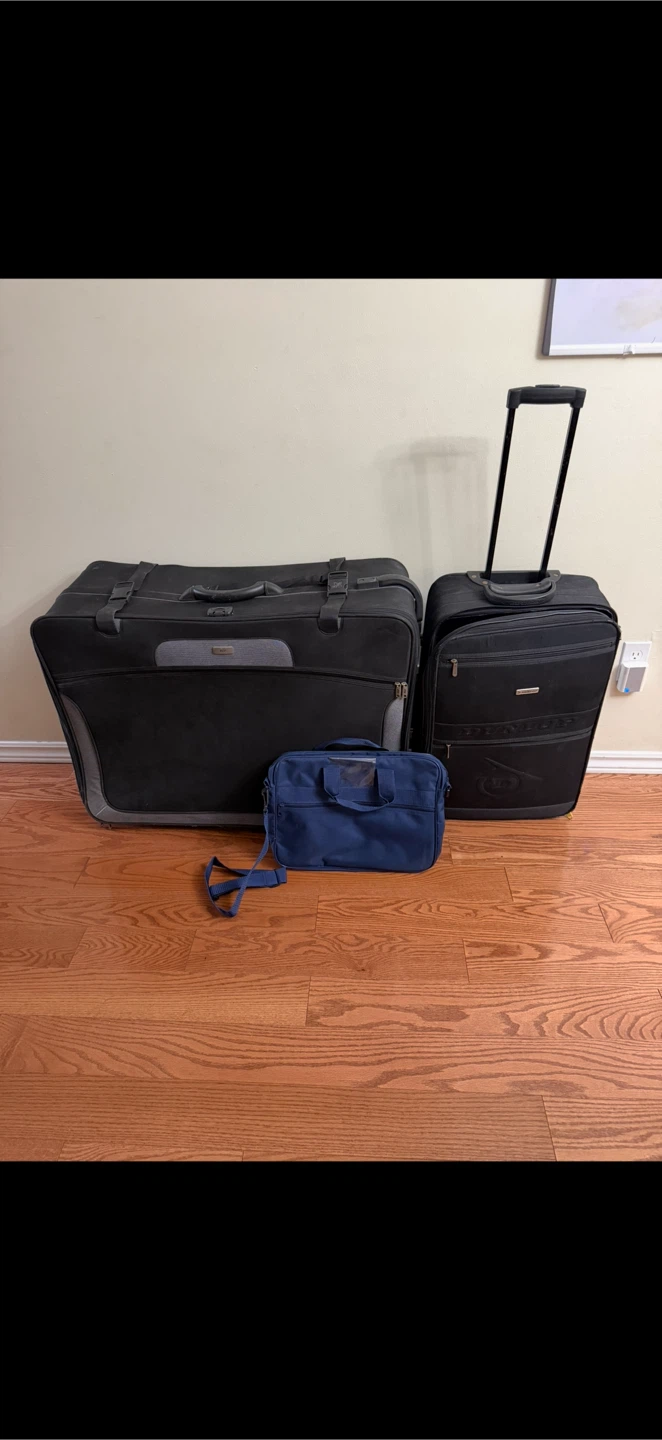 3-Piece Luggage Bags Set, All 3 Together