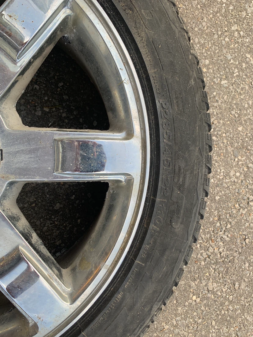 Cadillac Chrome Wheel and Tire - photo 3