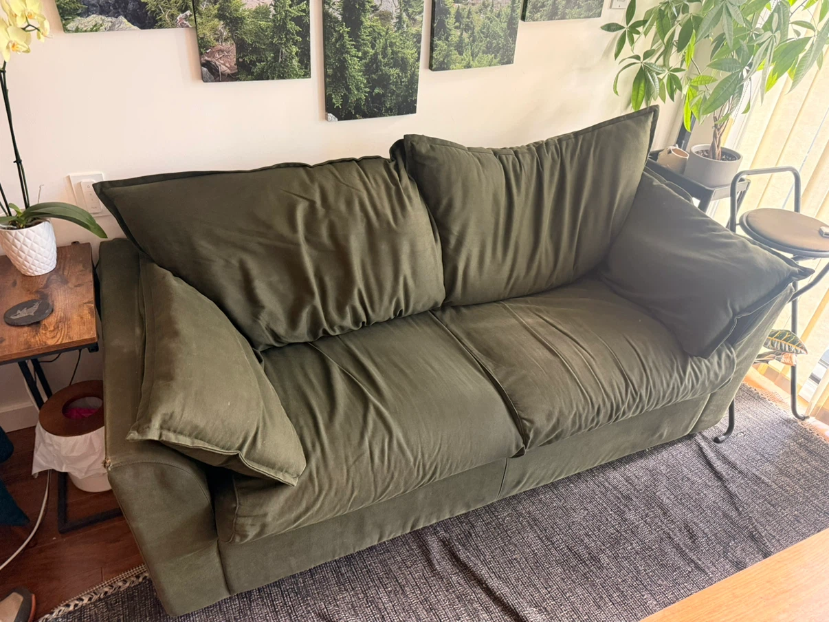 Olive Green Sofa Bed