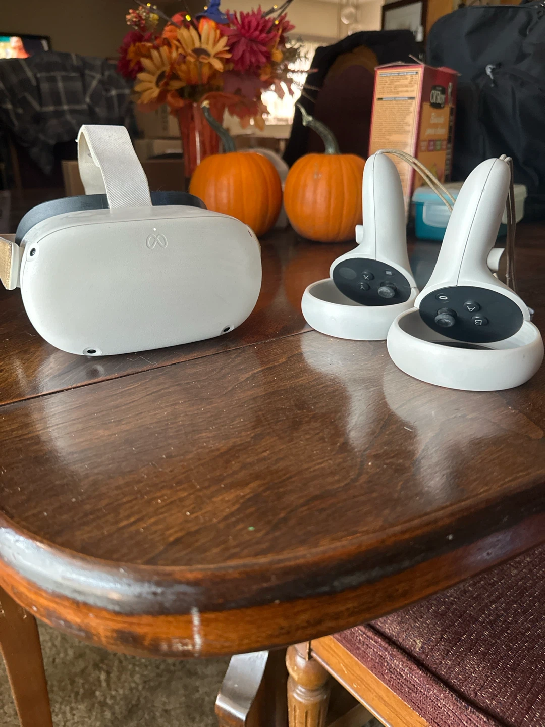 Meta Quest 2 VR Headset and Controllers