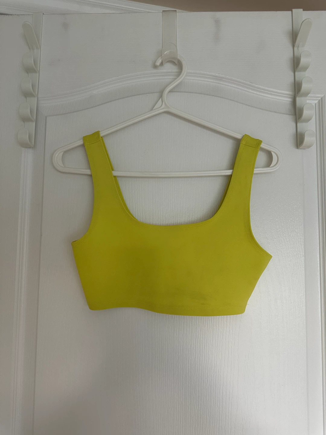 Ardene lime green sports crop top
