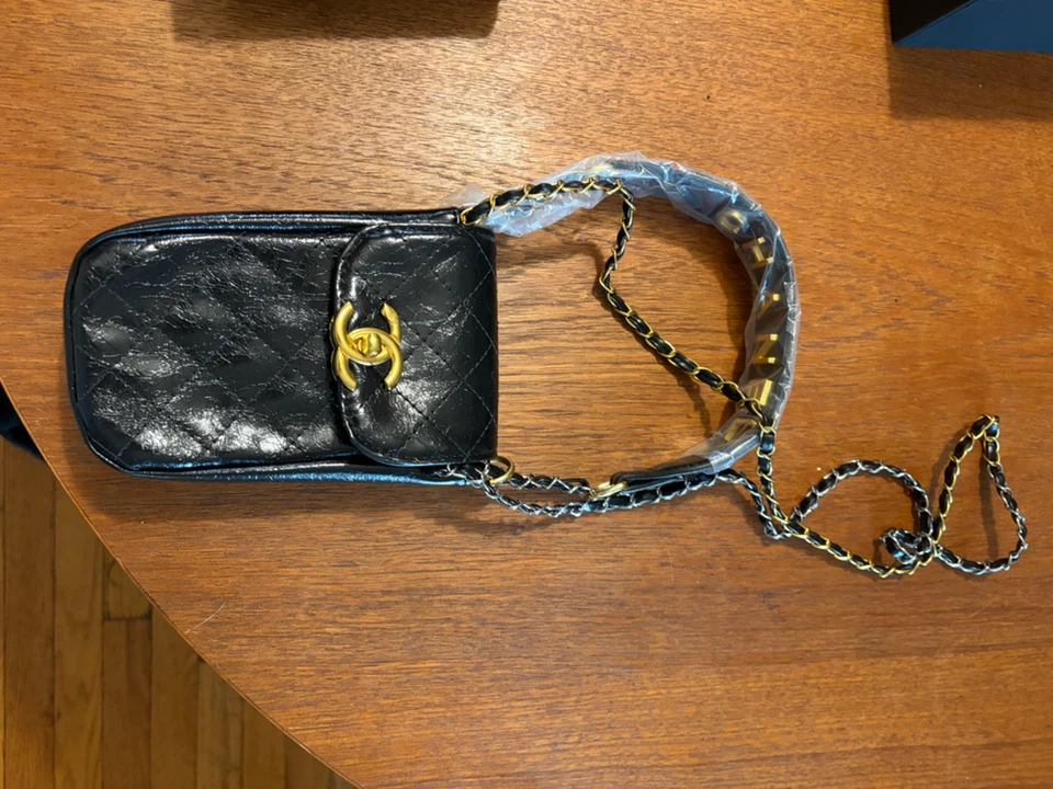 Chanel Makeup Quilted Pouch with Strap - photo 4
