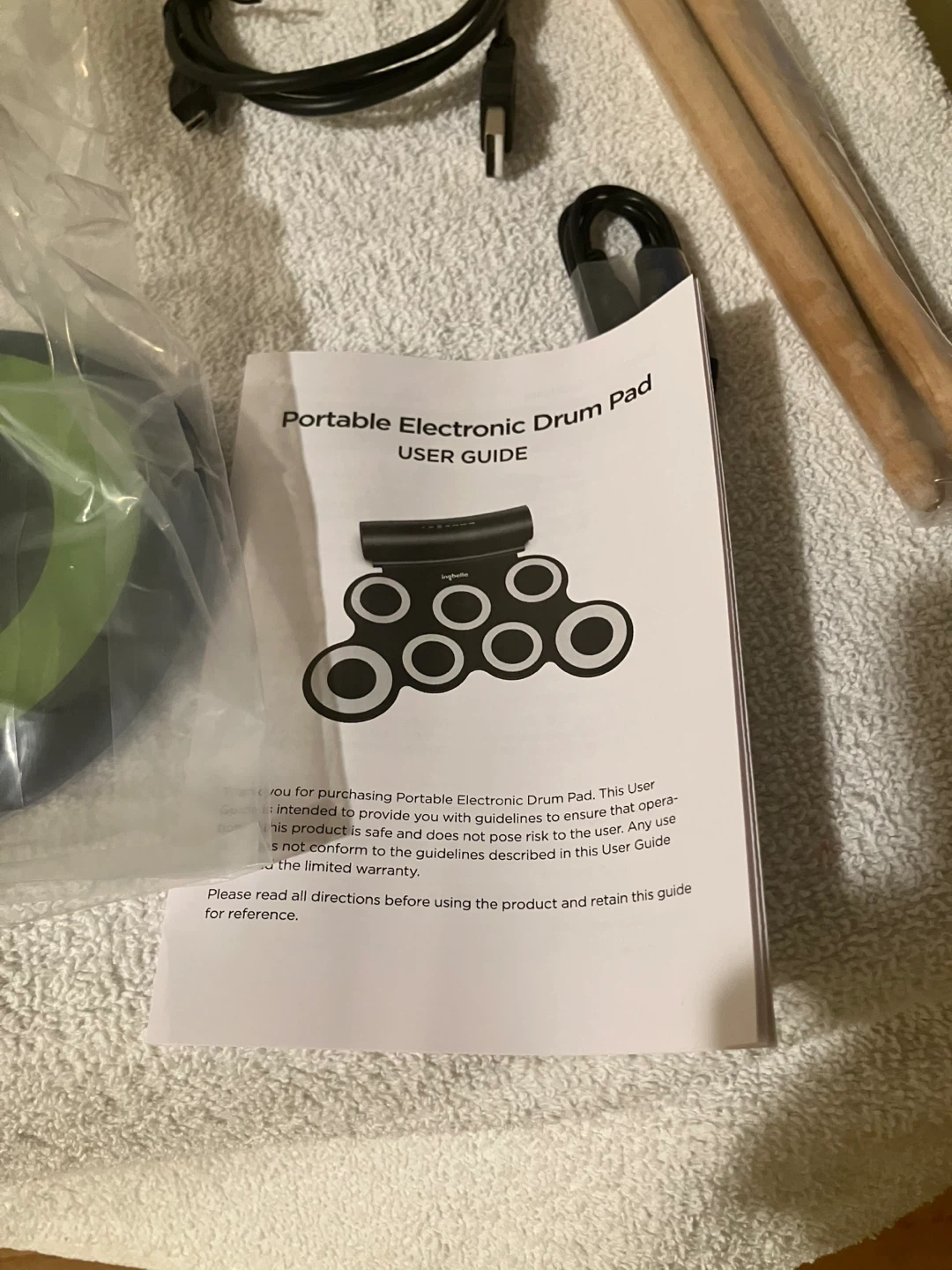 Ingbelle Portable Electronic Drum Pad - photo 4