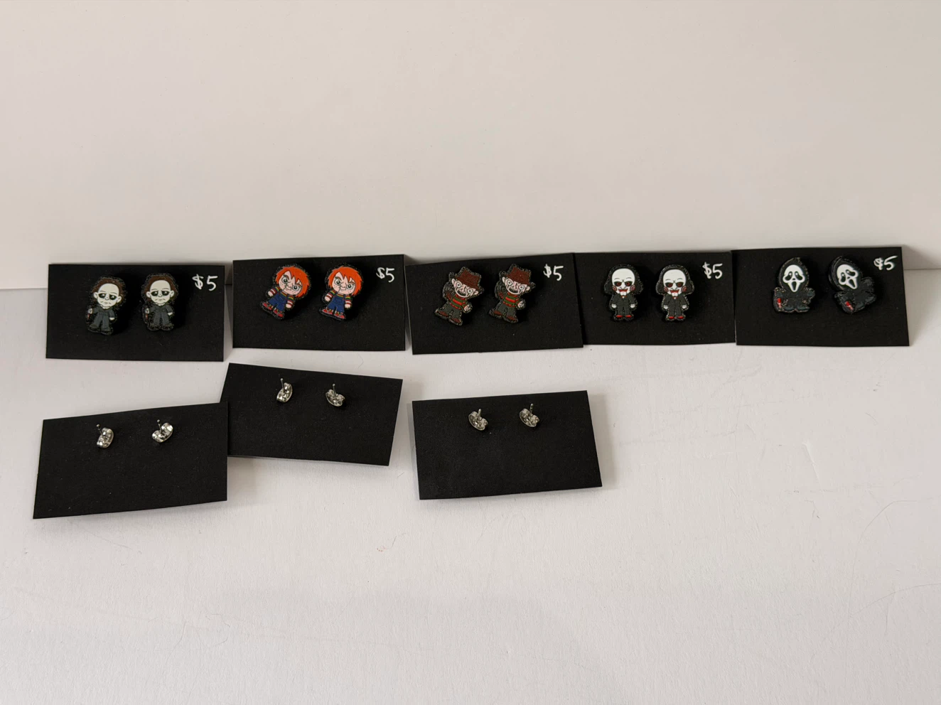 Horror Movie Character Stud Earrings - photo 2