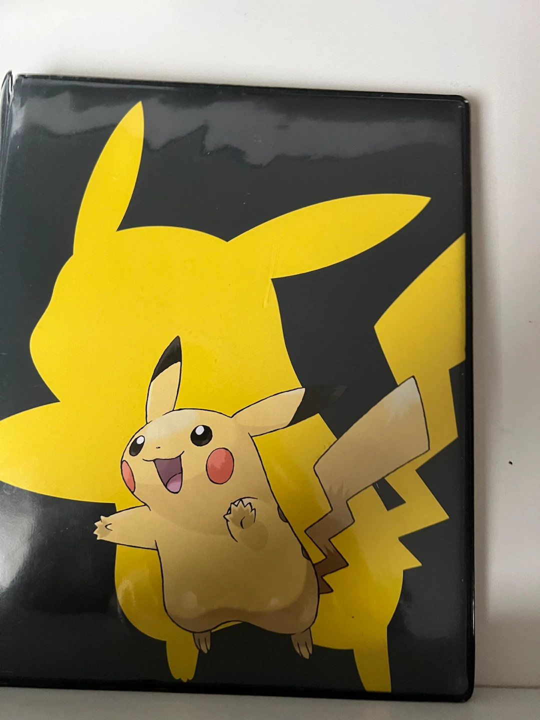 Pokemon Trading Card Binder with Assorted Cards