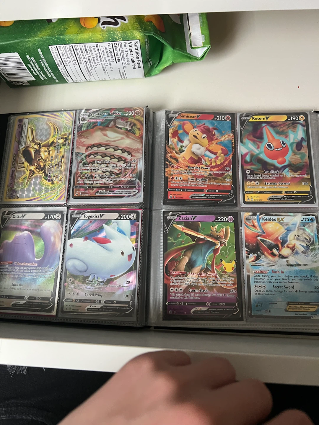 Pokemon Trading Card Binder with Assorted Cards - photo 3