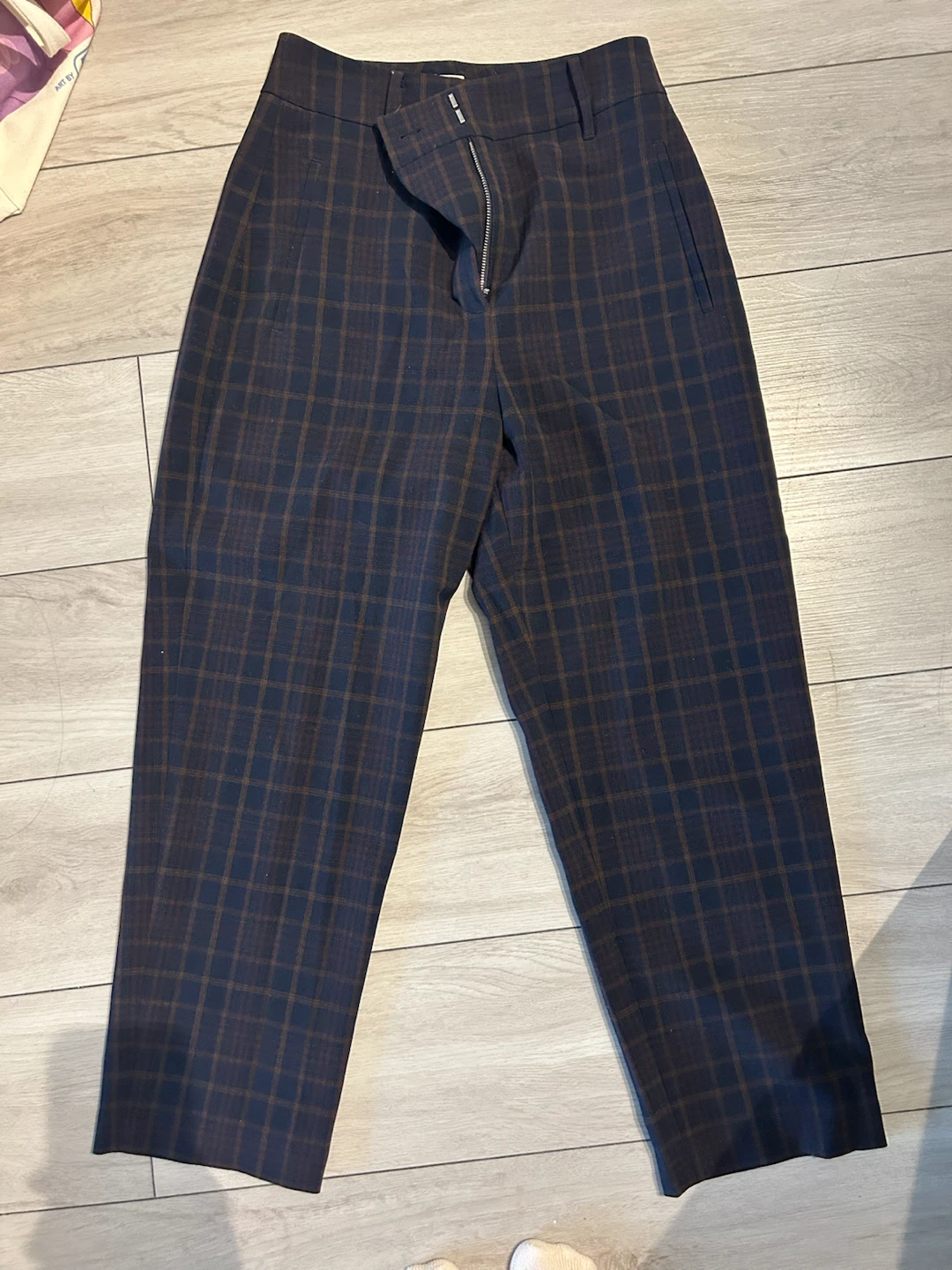 Wilfred Plaid Trousers - Size 6
