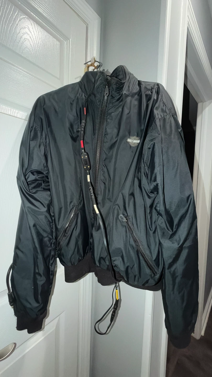 Harley-Davidson Heated Jacket and Heated Leather Gloves