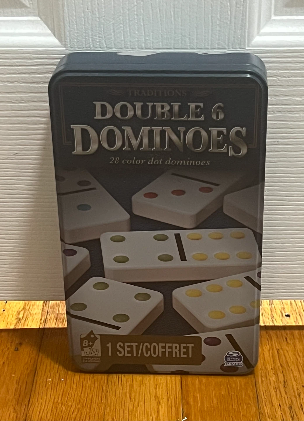 Spin Master Traditions Double 6 Dominoes