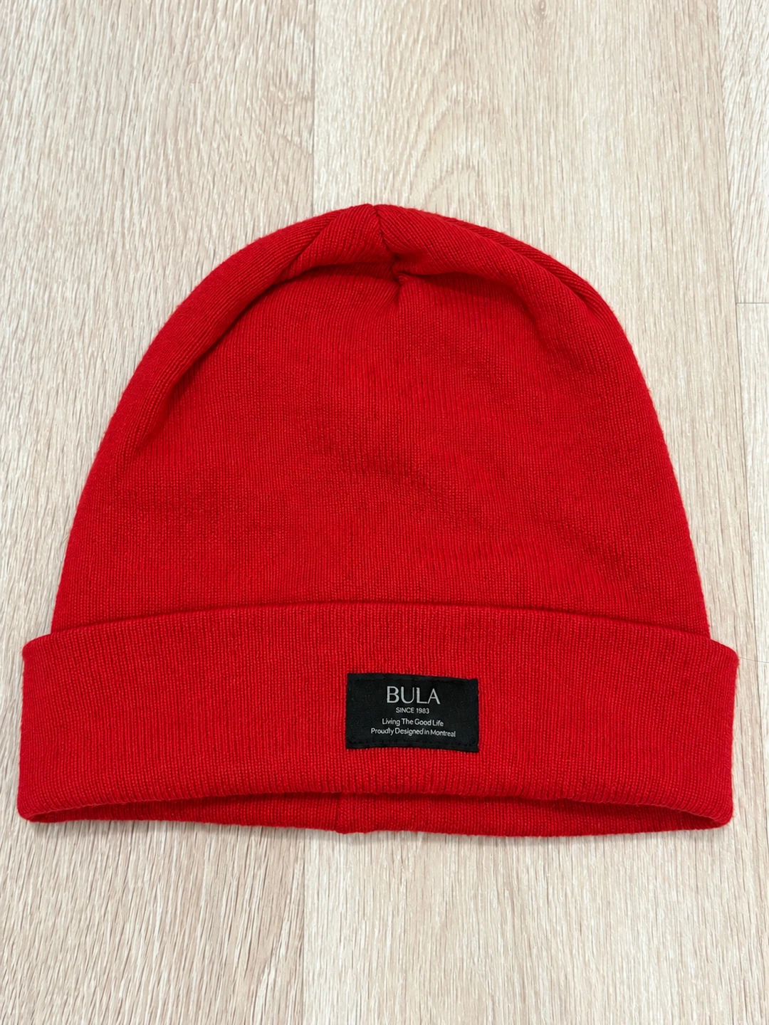 BULA Red Primaloft Knit Toque