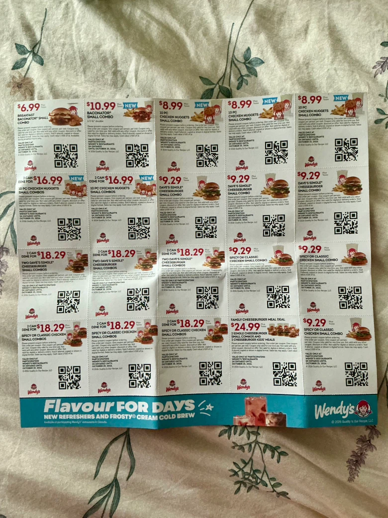Wendy's Restaurant Savings Coupons