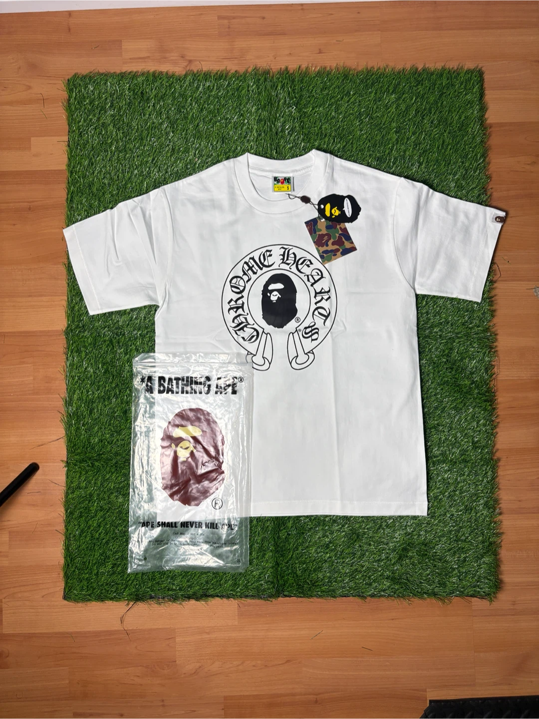 A Bathing Ape x Chrome Hearts T-Shirt