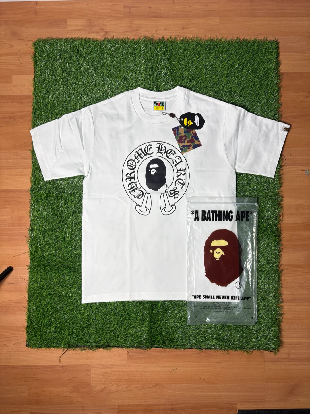 A Bathing Ape x Chrome Hearts T-Shirt - photo 2