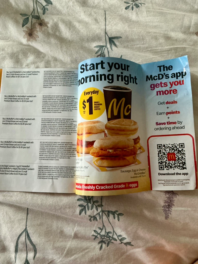 McDonald's Golden Deals Coupon Booklet - photo 3
