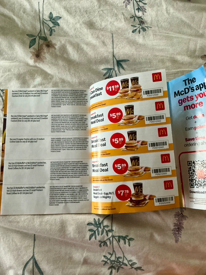 McDonald's Golden Deals Coupon Booklet - photo 4