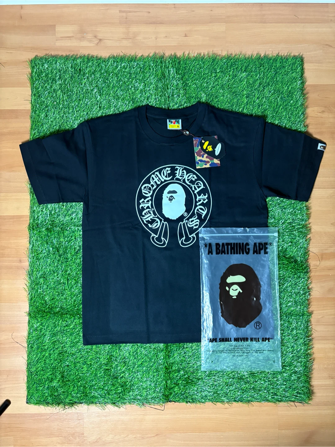 Chrome Hearts x A Bathing Ape T-Shirt Black