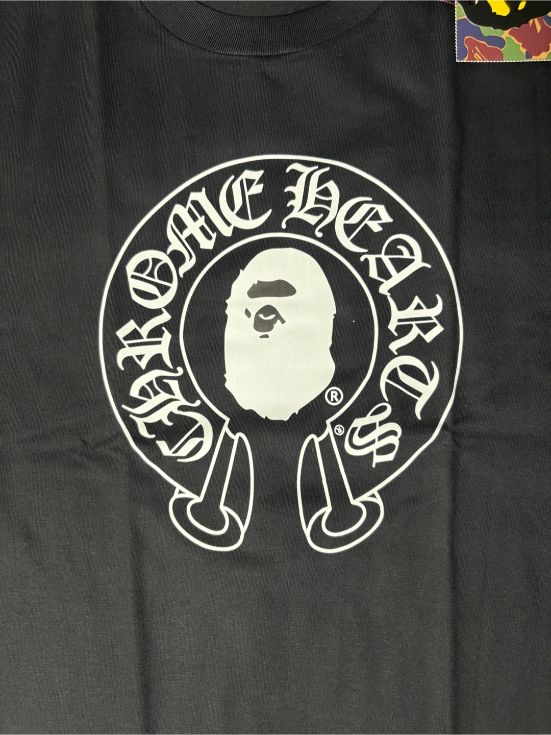 Chrome Hearts x A Bathing Ape T-Shirt Black - photo 3