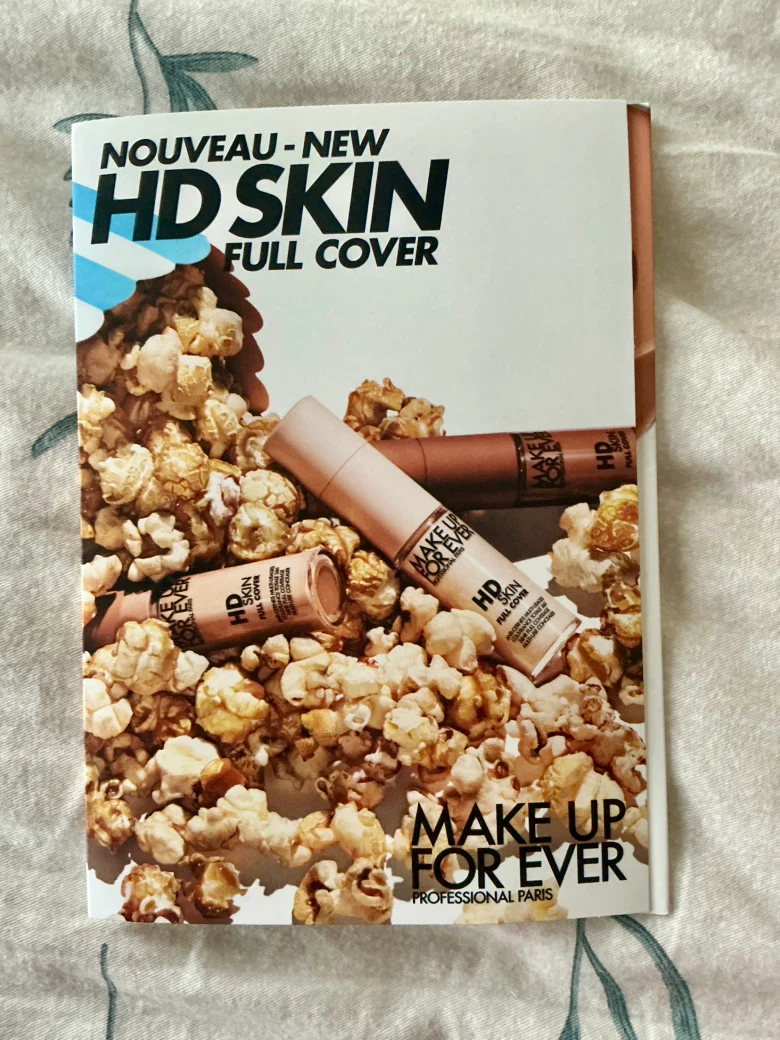 Make Up For Ever HD Skin Concealer Sample Card