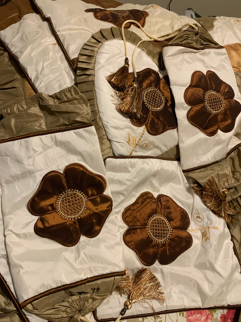 Floral Bedding Comforter Set - photo 3