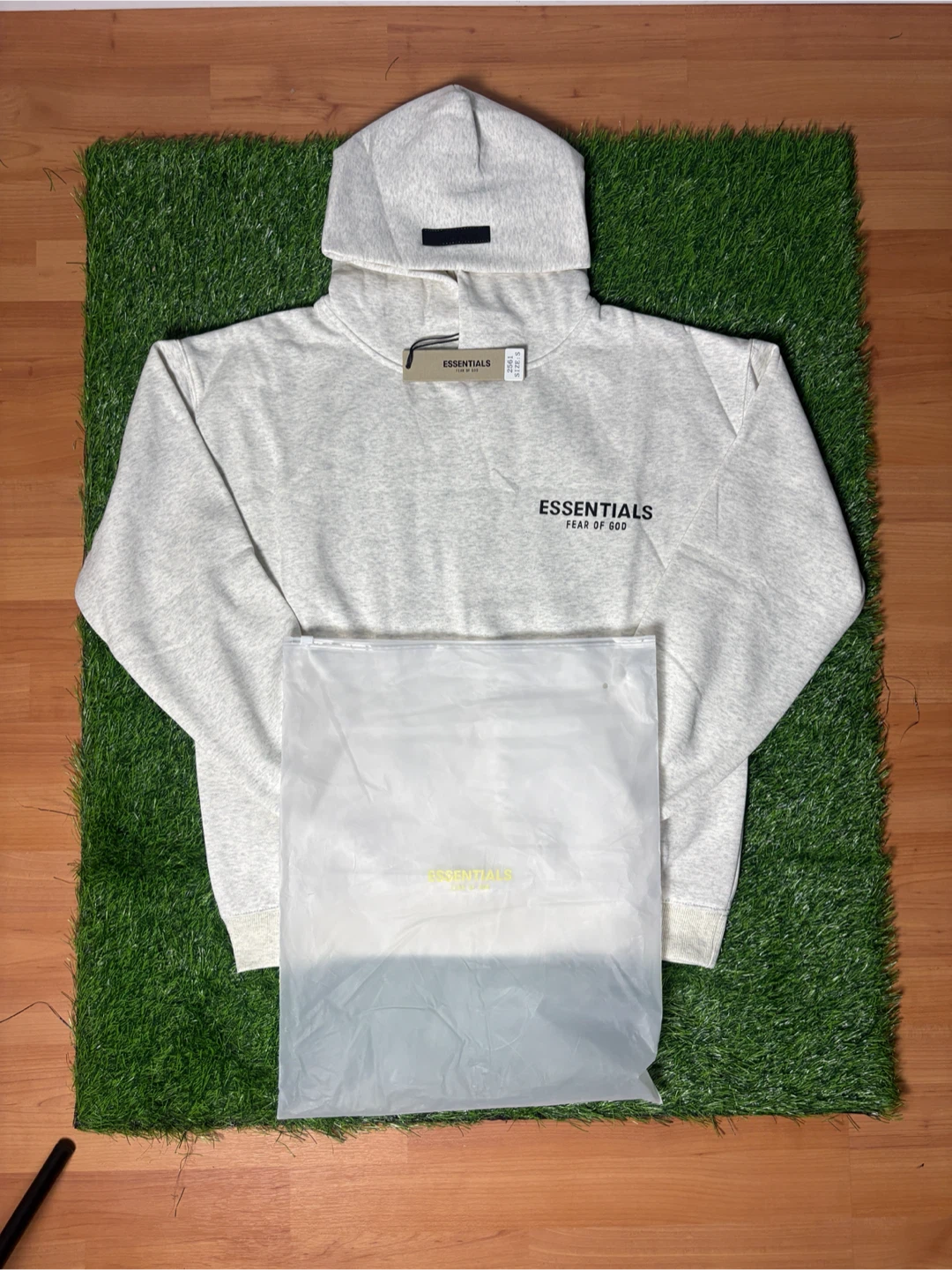 Essentials Fear of God Hoodie - Grey - Size S - photo 3