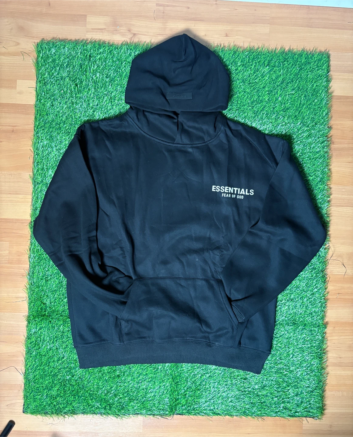 Essentials Fear of God Black Hoodie