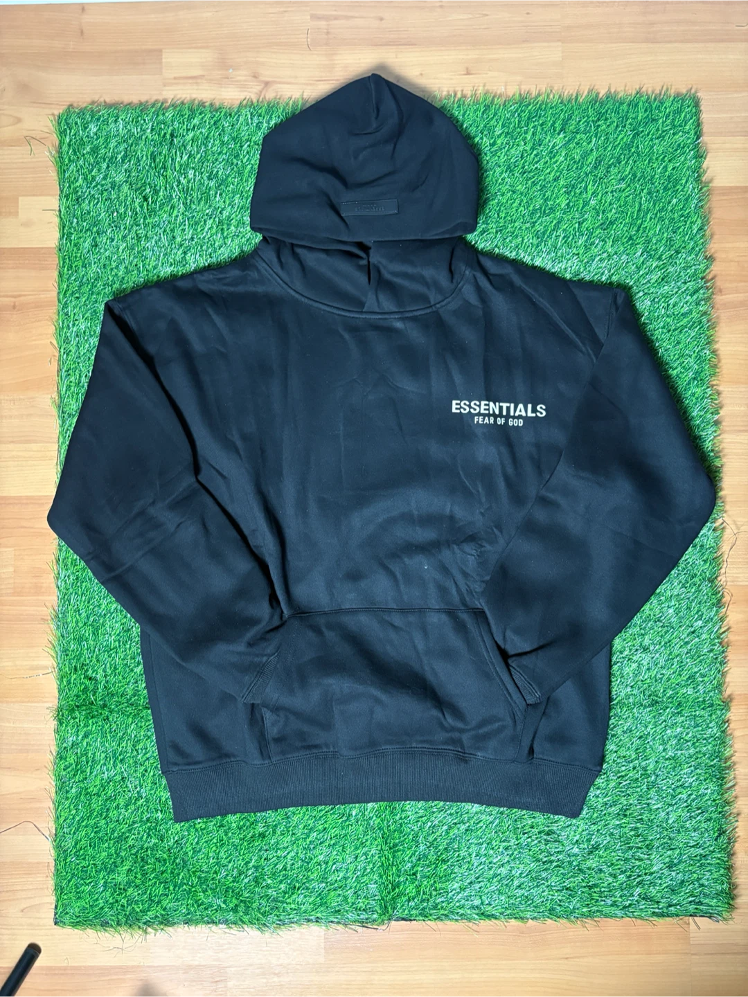Essentials Fear of God Black Hoodie - photo 2