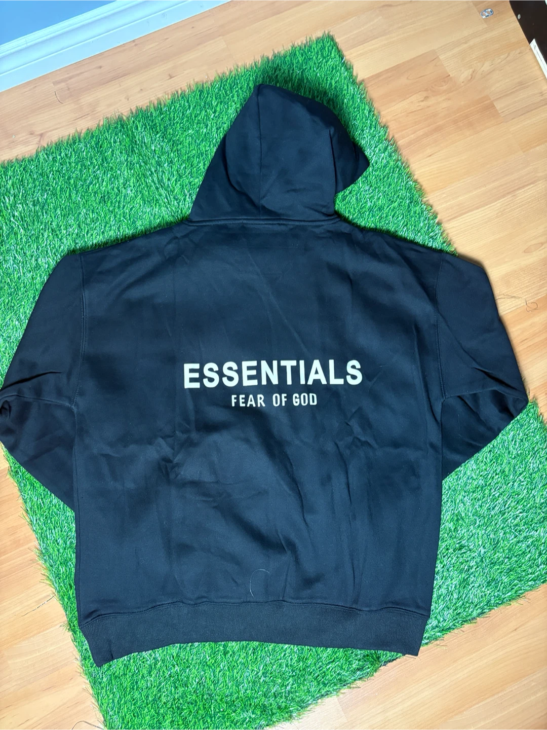 Essentials Fear of God Black Hoodie - photo 5
