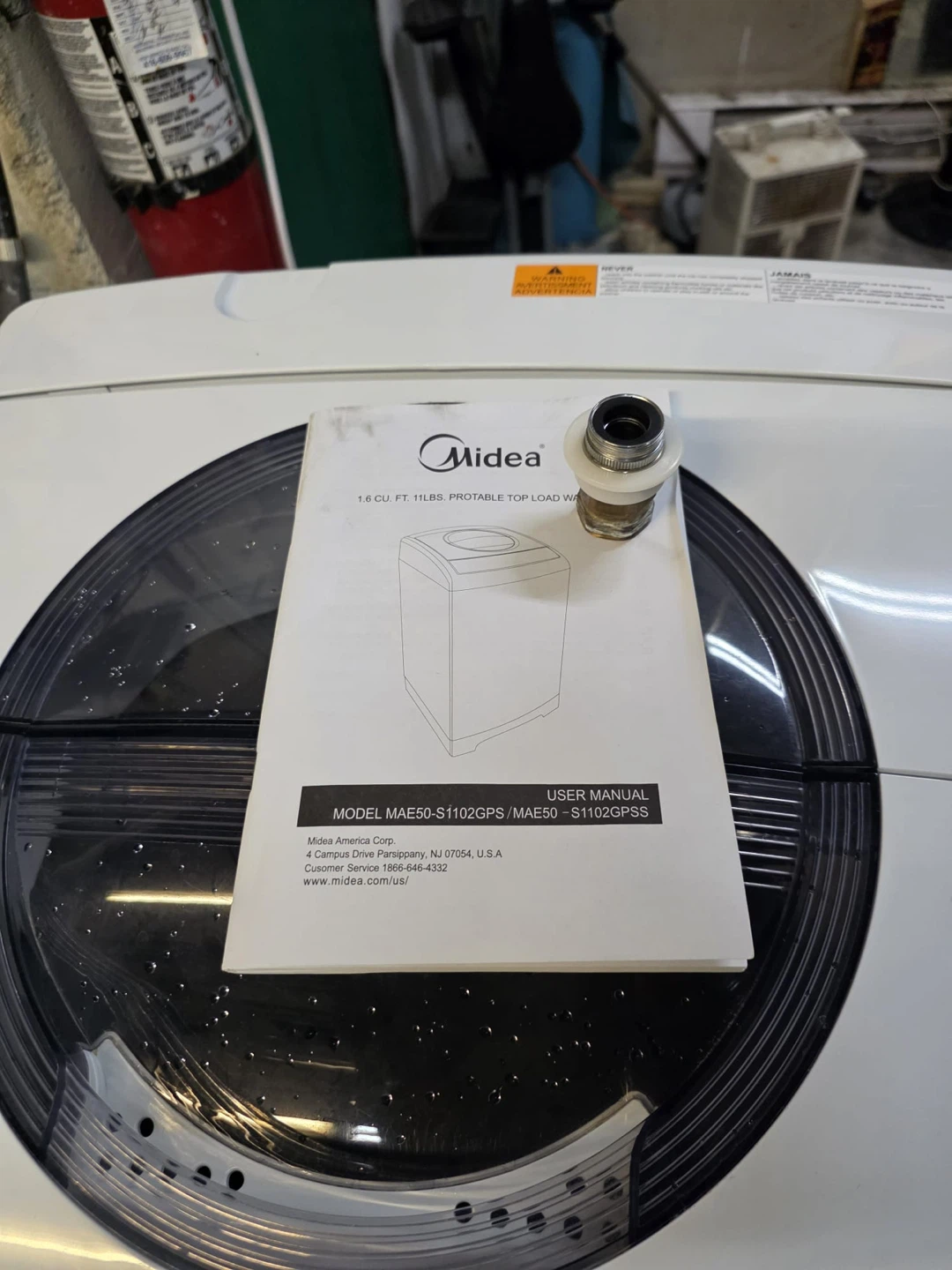 Midea 1.6 cu. ft. Portable Top Load Washer - photo 5