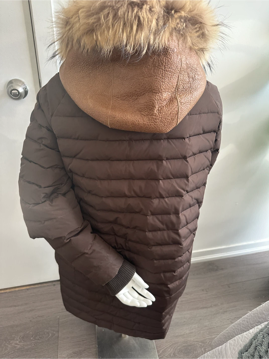 RUDSAK Leather & Down Winter Coat – Size S - photo 2