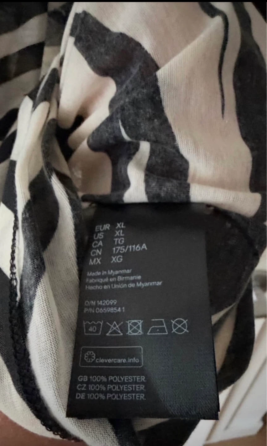 Zebra print tunic top - photo 3