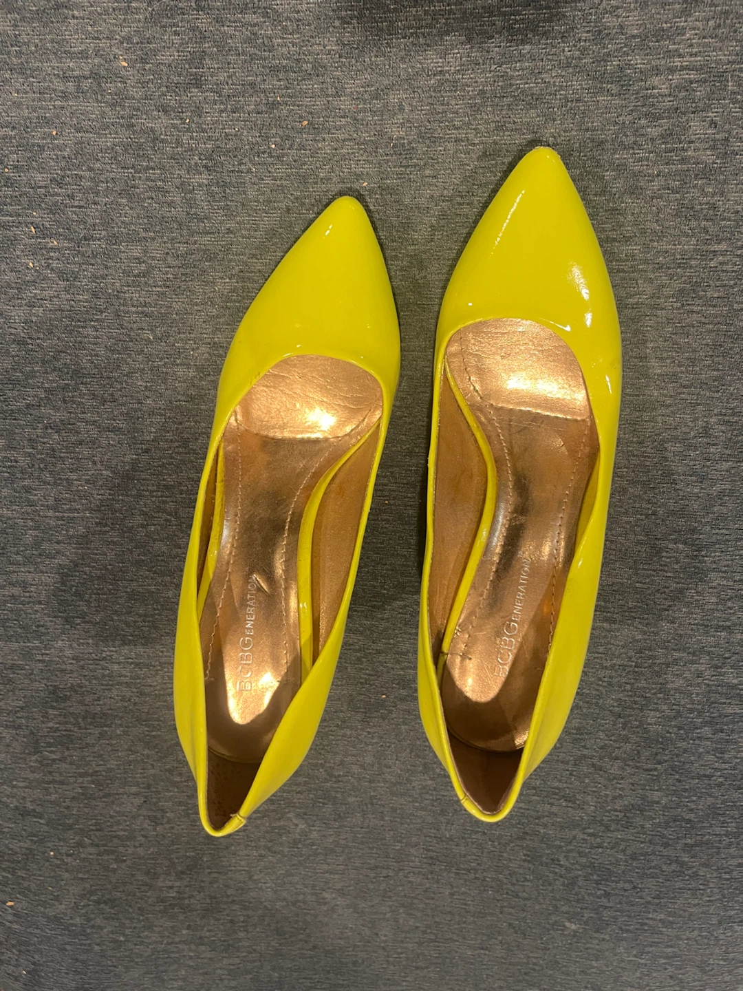 BCBGeneration Yellow Pointed Toe Pumps - photo 2