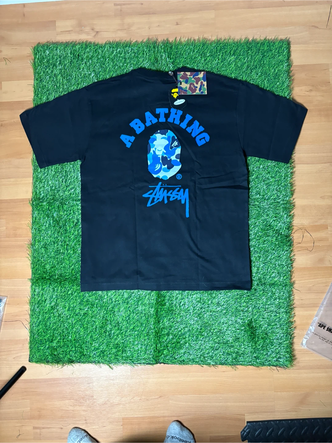 A Bathing Ape x Stussy T-Shirt - photo 5
