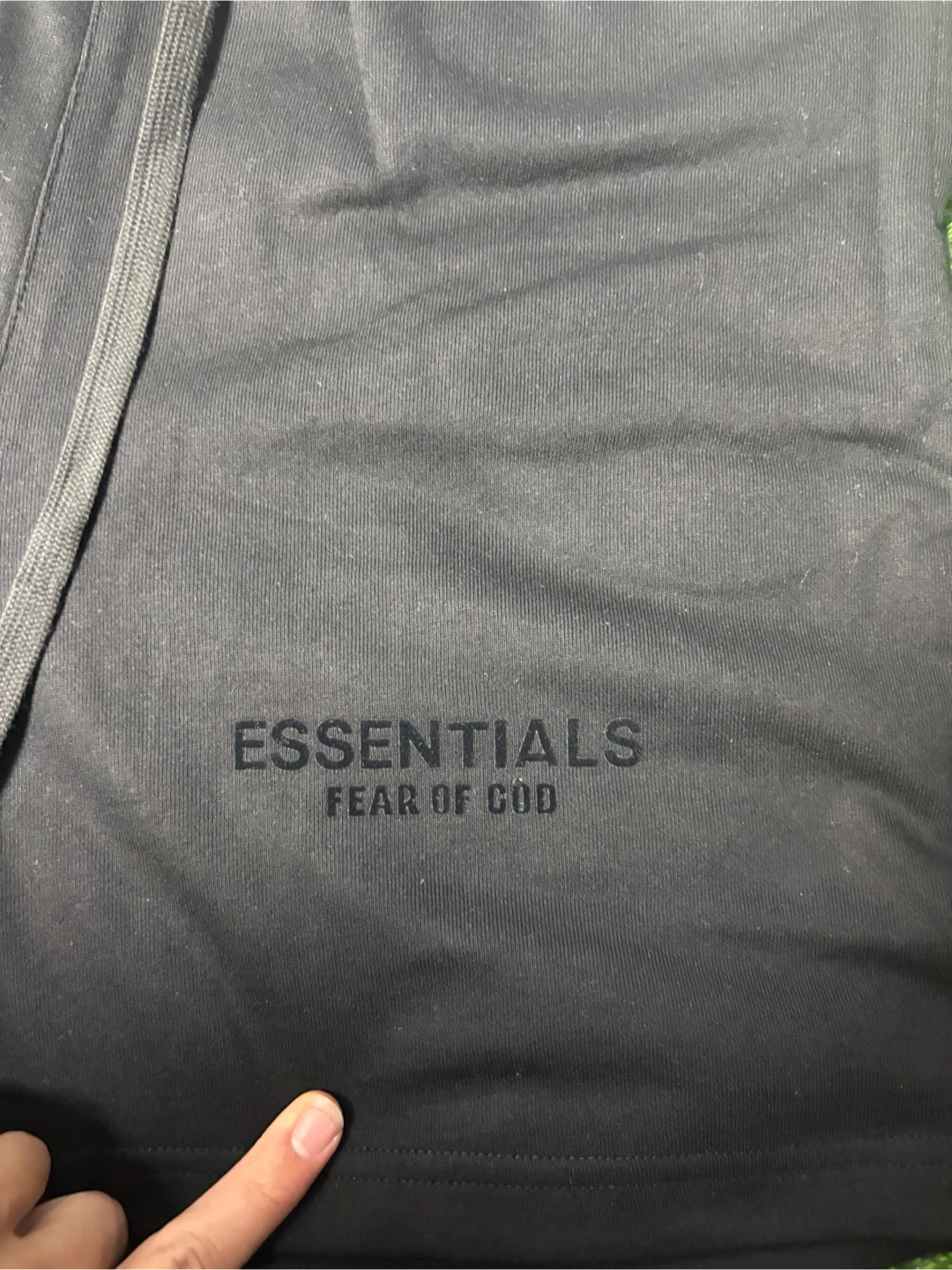 Essentials Fear of God Shorts Black - photo 3