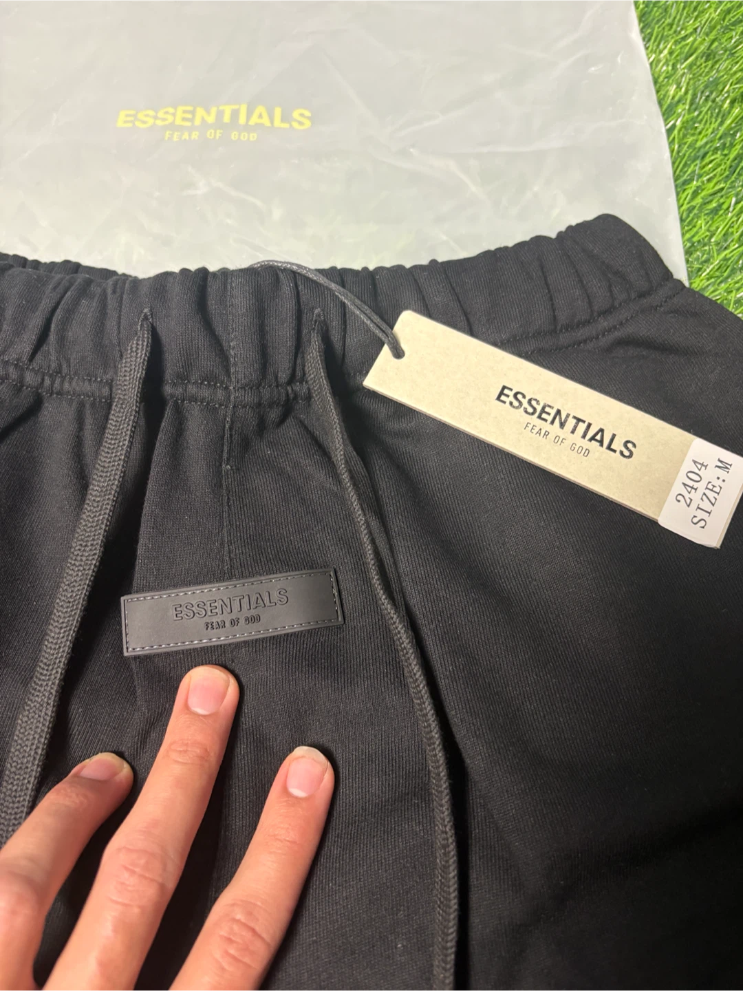 Essentials Fear of God Shorts Black - photo 4