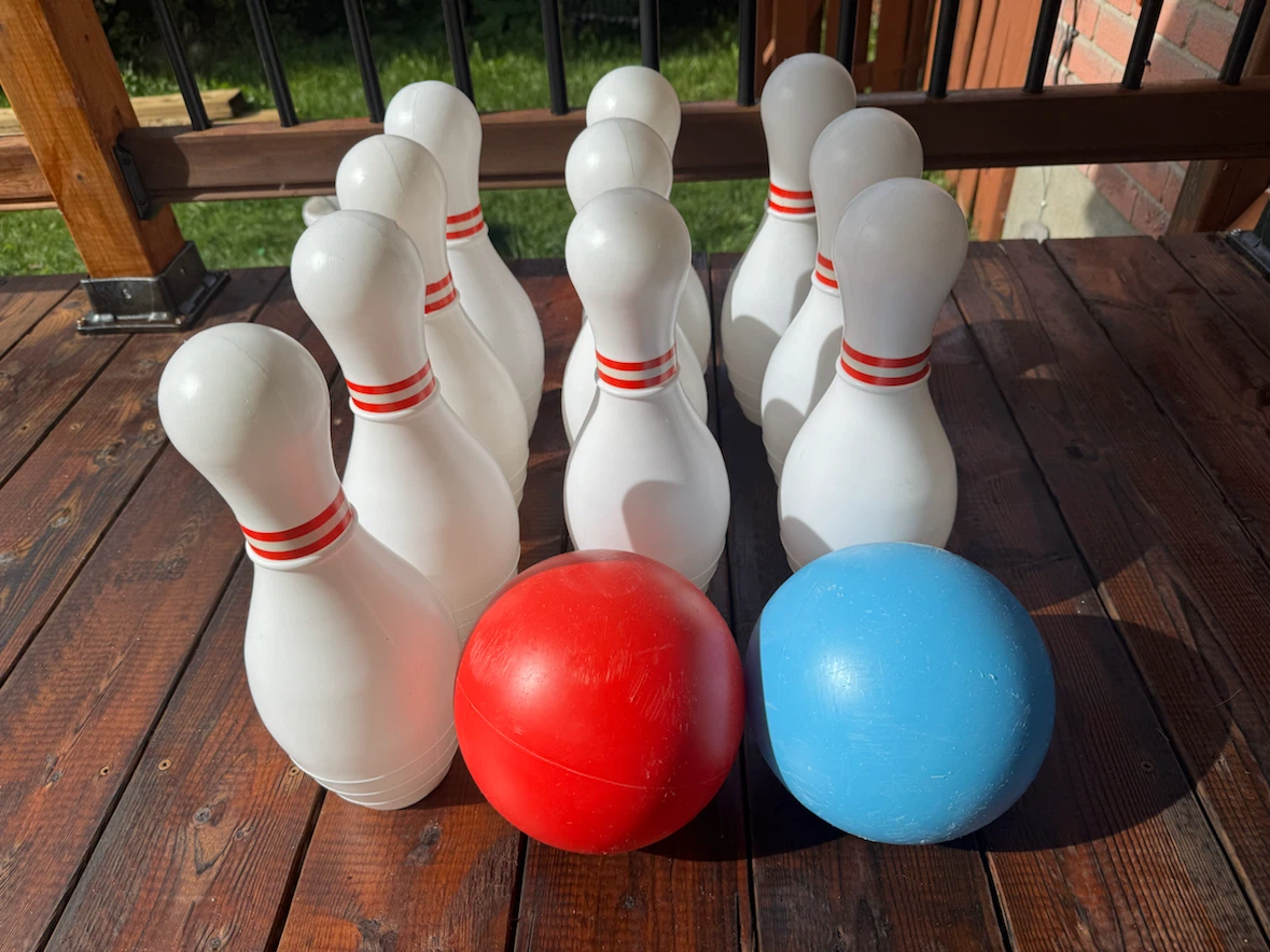 Kids Plastic Bowling Set
