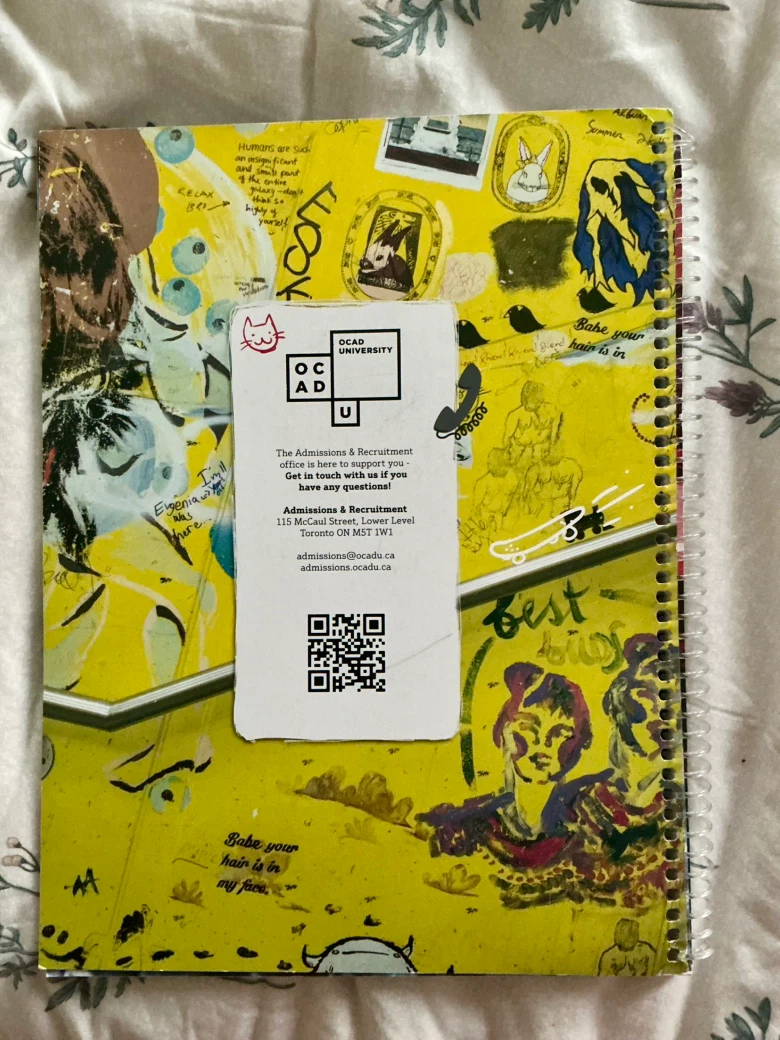 OCAD University Art Portfolio Practice Book - photo 2