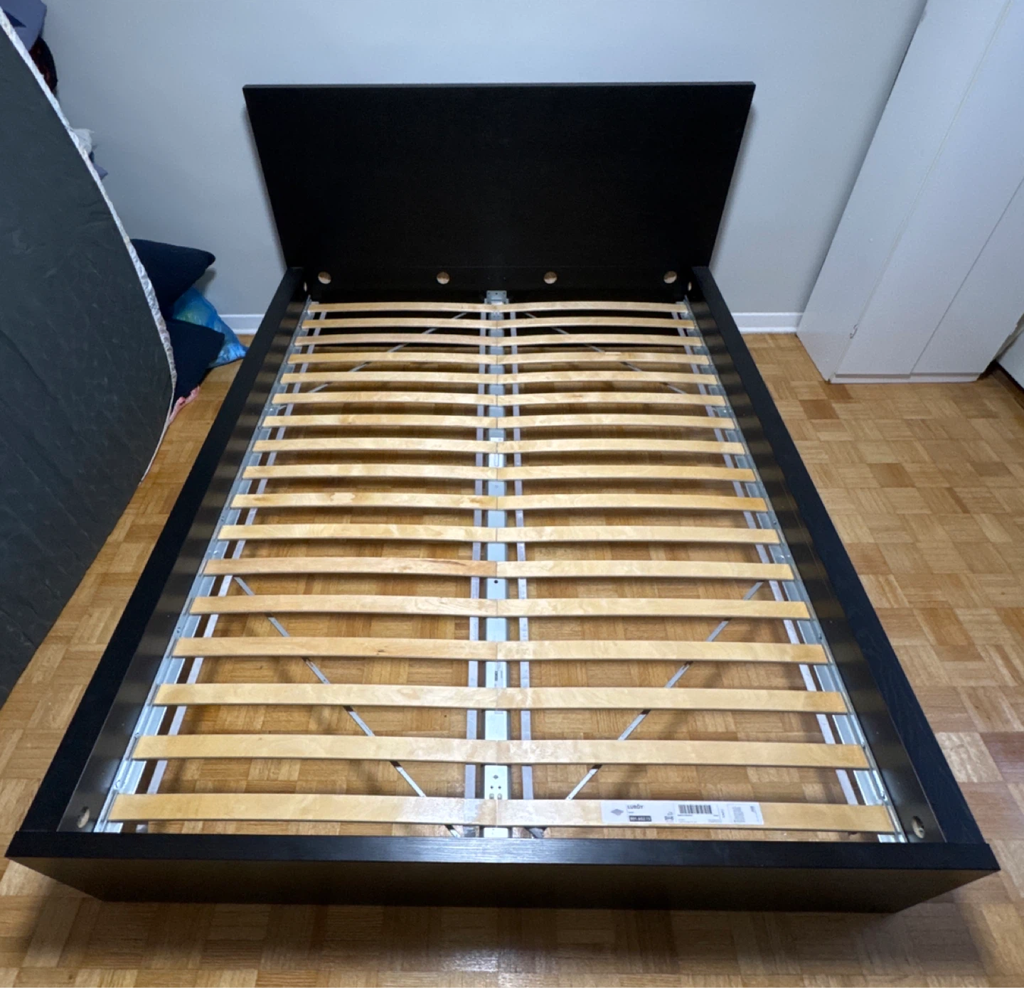 IKEA Malm Bed Frame - Black-Brown