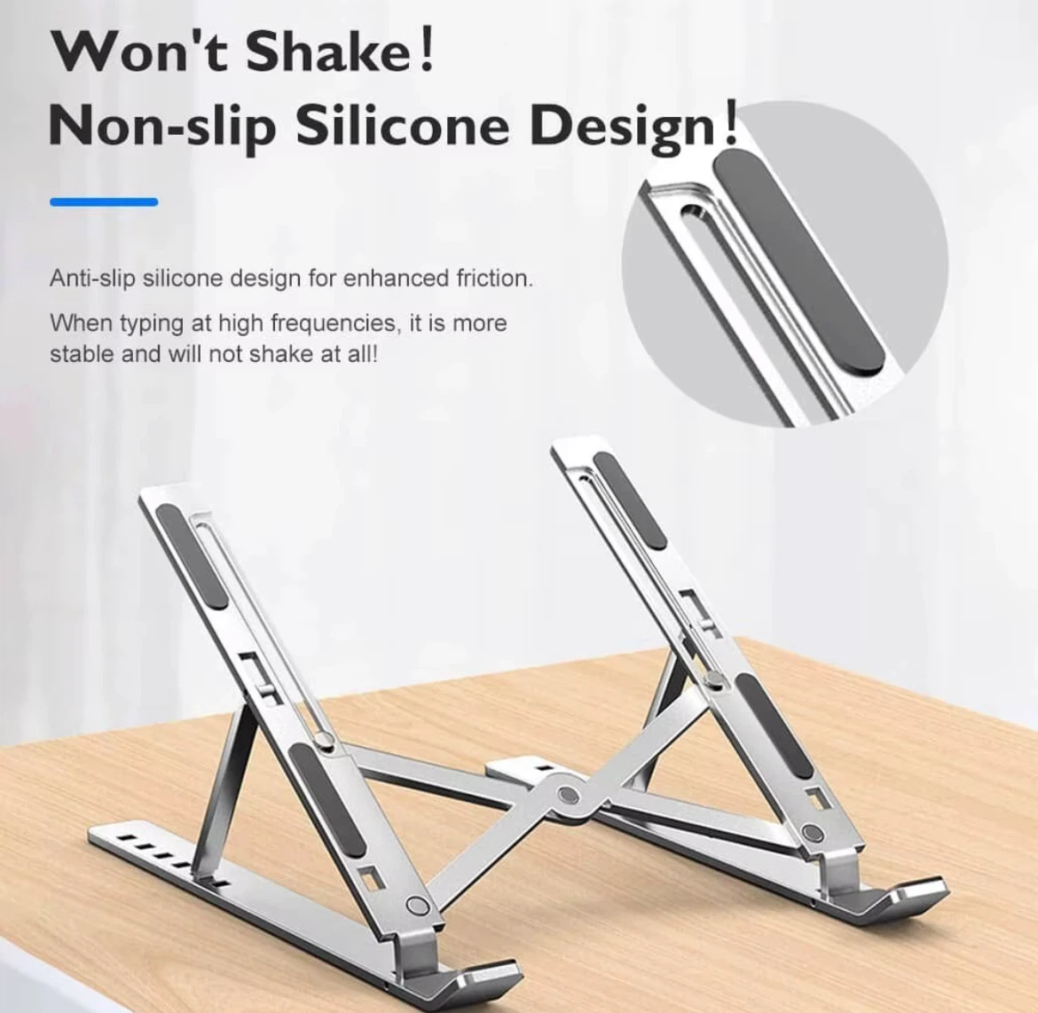 Adjustable Foldable Laptop Stand – Brand New – $15 - photo 3