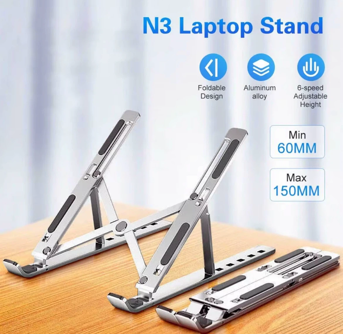 Adjustable Foldable Laptop Stand – Brand New – $15 - photo 5