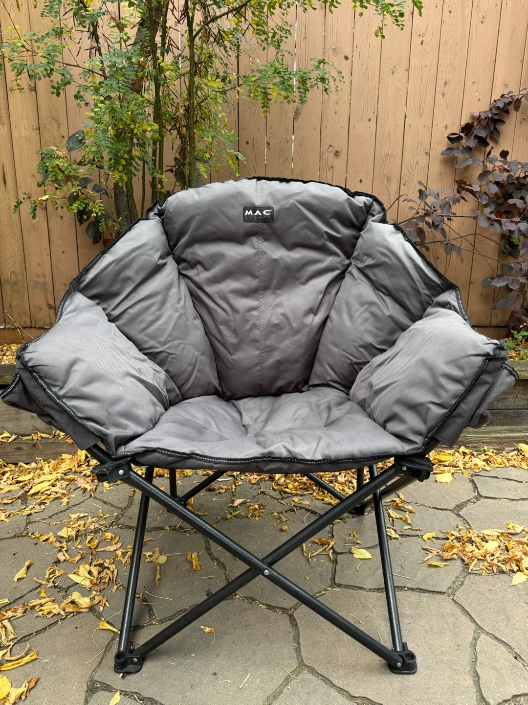 Mac Sports Padded Club Camping Chair