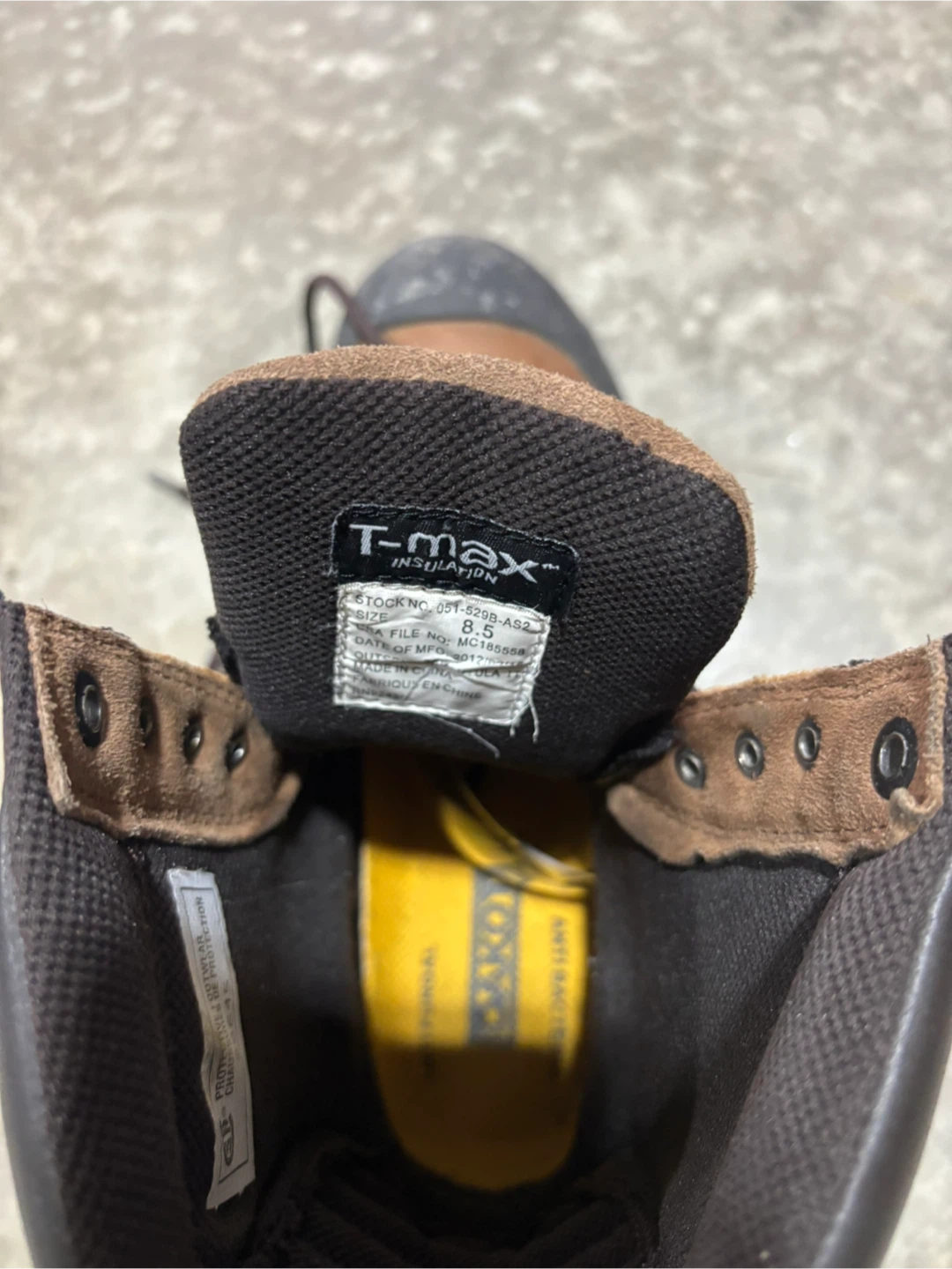 Dakota 529 T-Max  steel Toe work Boot Size 8.5 CSA" - photo 2