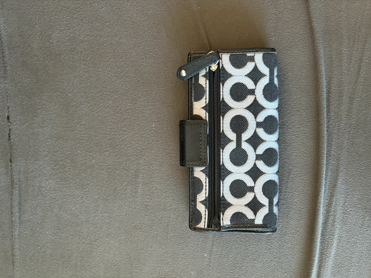 Coach Signature Print Long Wallet - photo 2